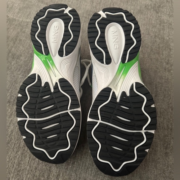 MANGO Lace-up mixed sneakers - Picture 4 of 4